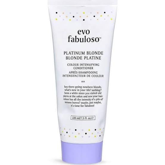 Evo fabuloso Platinum Blonde toning conditioner 220ml